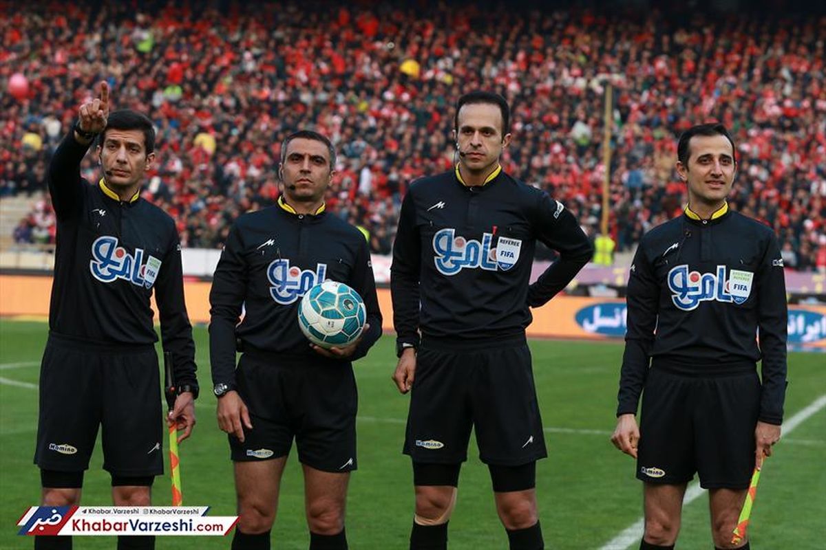 قضاوت حیدری و ناظمی برای استقلال و پرسپولیس