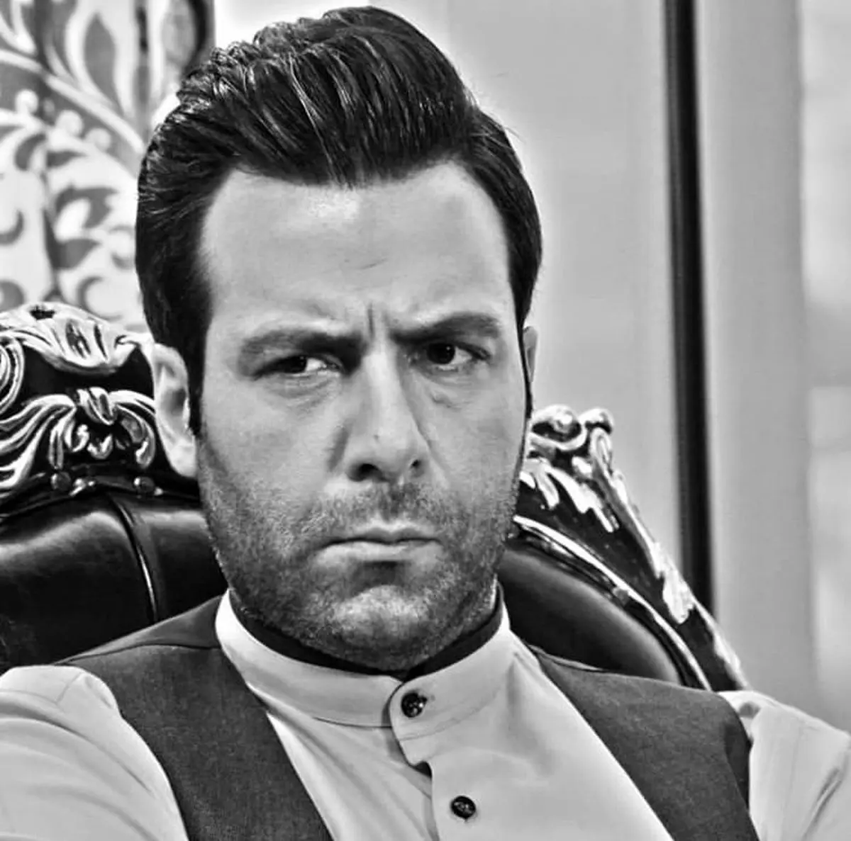 چهره اخمالو مجبد واشقانی + عکی
