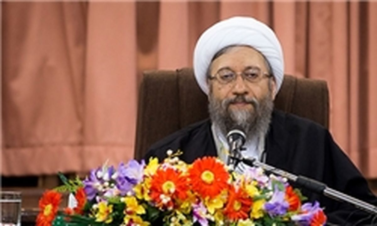 عکس/ دیدار آملی لاریجانی با رئیس شورای عالی قضایی عراق