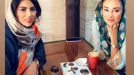 گشت و گذار بهاره افشاری با دوستش + عکس