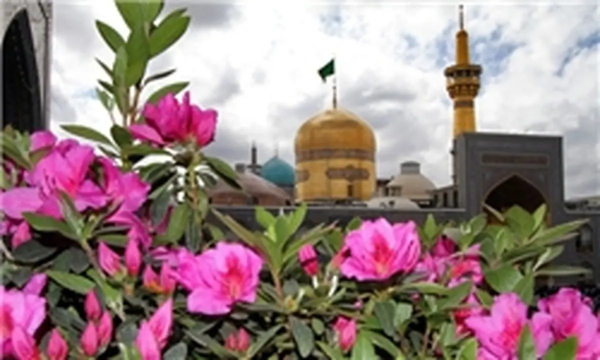 حرم رضوی غرق در شور و نشاط است