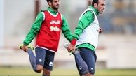 جلال حسینی در تمرین پرسپولیس حاضر شد