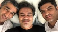 زوج نمکی سینما ایران بر بالین پیمان قاسمخانی+عکس