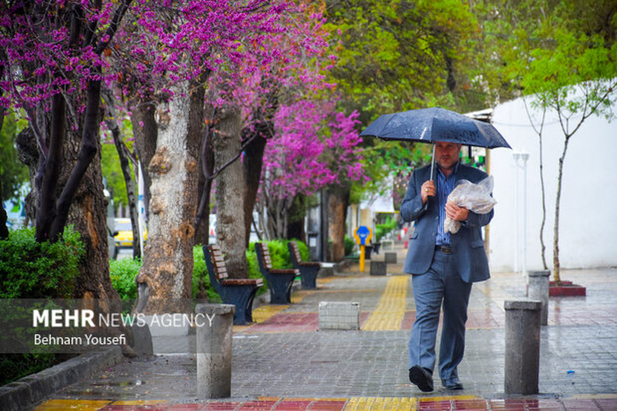 کاهش نسبی دما در شهرهای شمالی / بارش باران تا روز شنبه