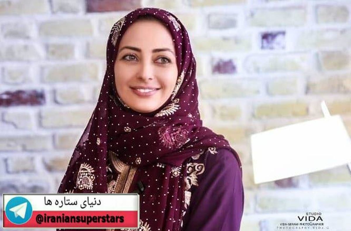 عکس با حجاب نفیسه روشن
