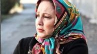 بهنوش بختیاری درکنار یک پیکان قدیمی/ عکس