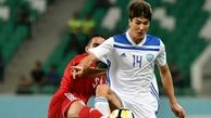 ترکیب ازبکستان برای دیدار با ایران