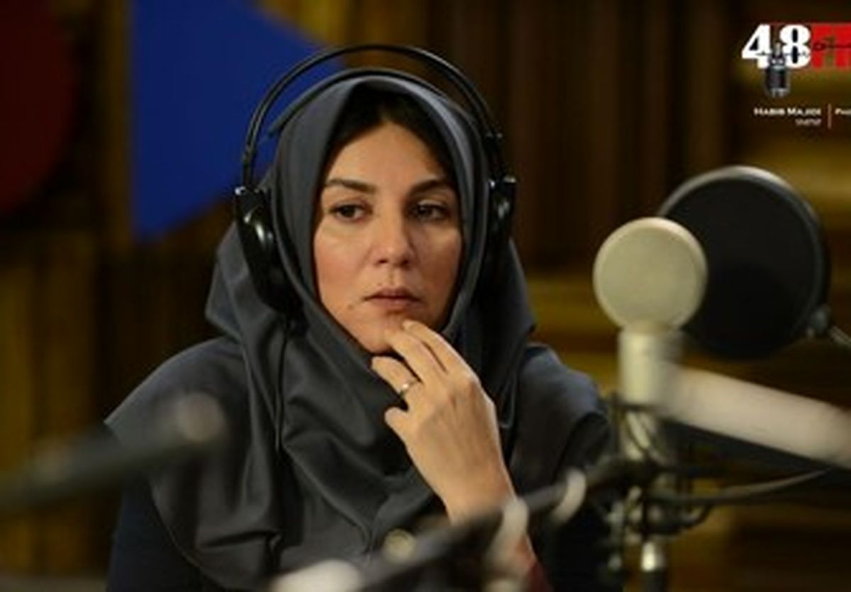 ستاره اسکندری گوینده رادیو شد /عکس
