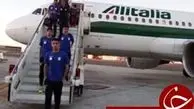 اعضای تیم ملی فوتبال به ایران بازگشتند 