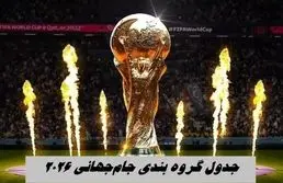 جدول گروه‌ بندی جام‌جهانی 2026 