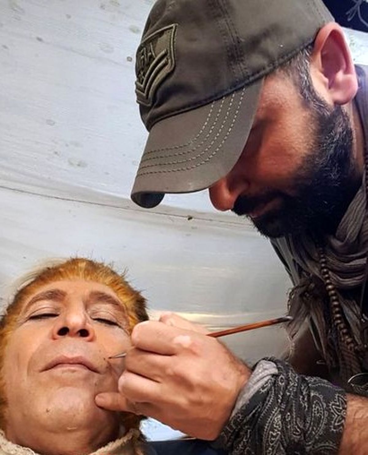 عکس گریم عجیب امیر غفارمنش