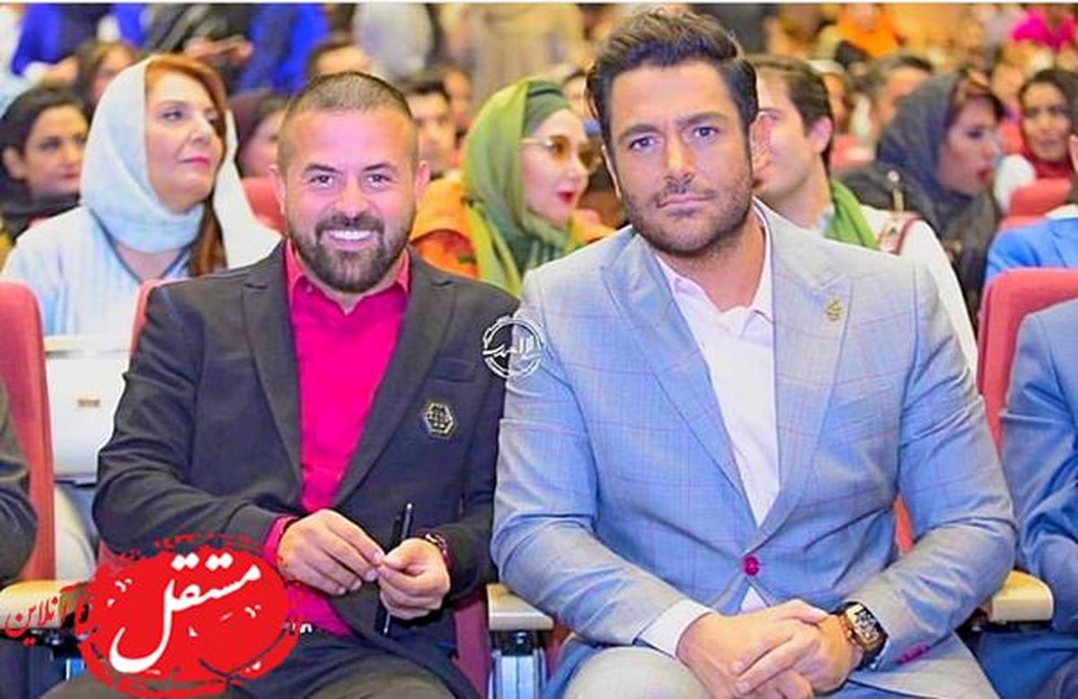 دو بازیگر خوشتیپ در یک قاب+عکس
