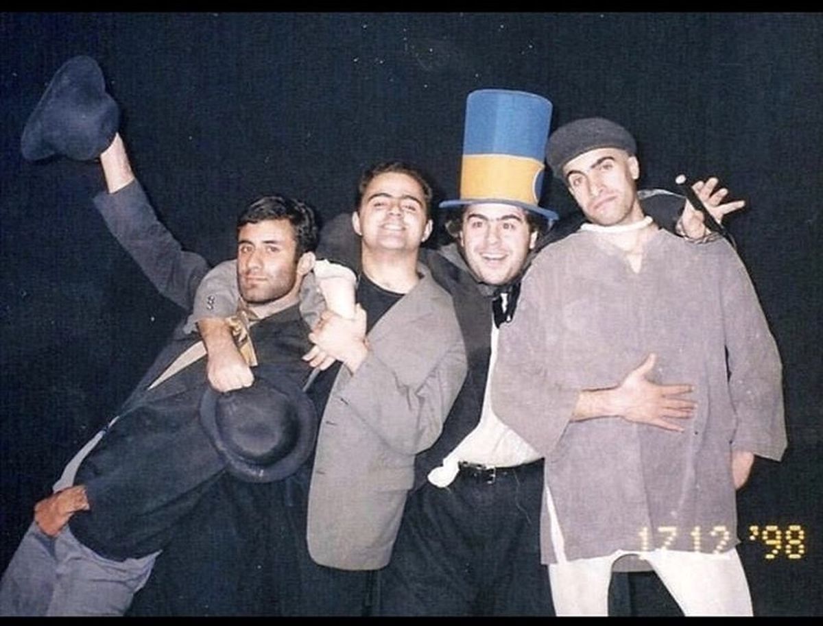 رضا مولایی در دوران جوانی + عکس