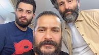 میلاد کی مرام در کنار گروهش + عکس
