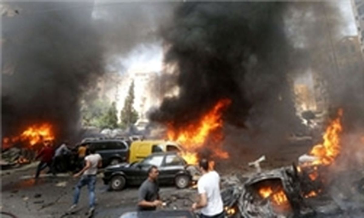 انفجار خودروی بمب‌گذاری‌شده داعش در جمع آوارگان دیرالزور