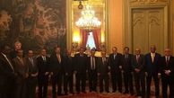 نشان عالی روسیه برگردن سفیر عراق+ تصاویر