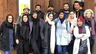 رضا مولایی در کنار گروه دوستداشتنی اش + عکس