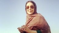 عکس از بازیگر زن آرام و ساده سینما