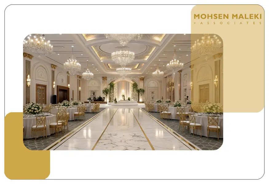 استاندارد متراژ تالار عروسی به ازای هر مهمان 