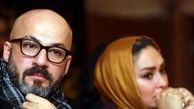 عکس الهام حمیدی و بازیگر خوش استایل