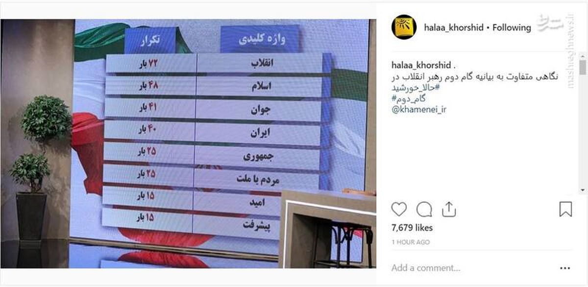 نگاه متفاوت حالاخورشید به بیانیه رهبر انقلاب +عکس 