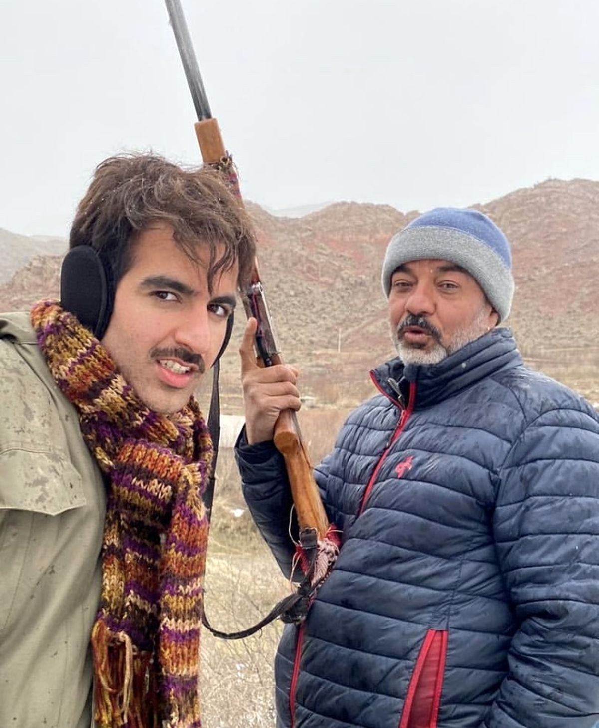 تفنگ شکاری سعیئ آقاخانی + عکس