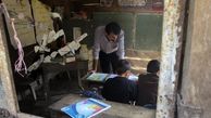مدرسه‌ای با دو دانش‌آموز/تصاویر