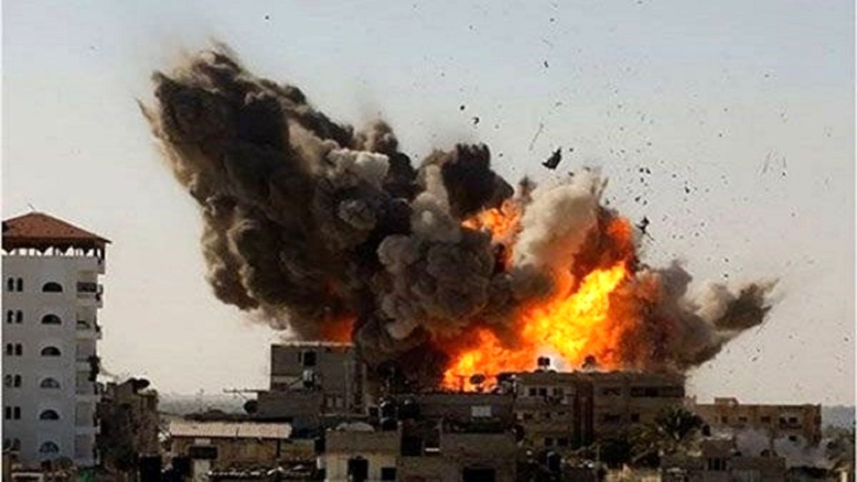 انفجار در نزدیکی یک پایگاه نظامی در سوریه