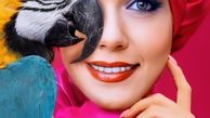 طوطی زیبا شهرزاد کمال زاده + عکس
