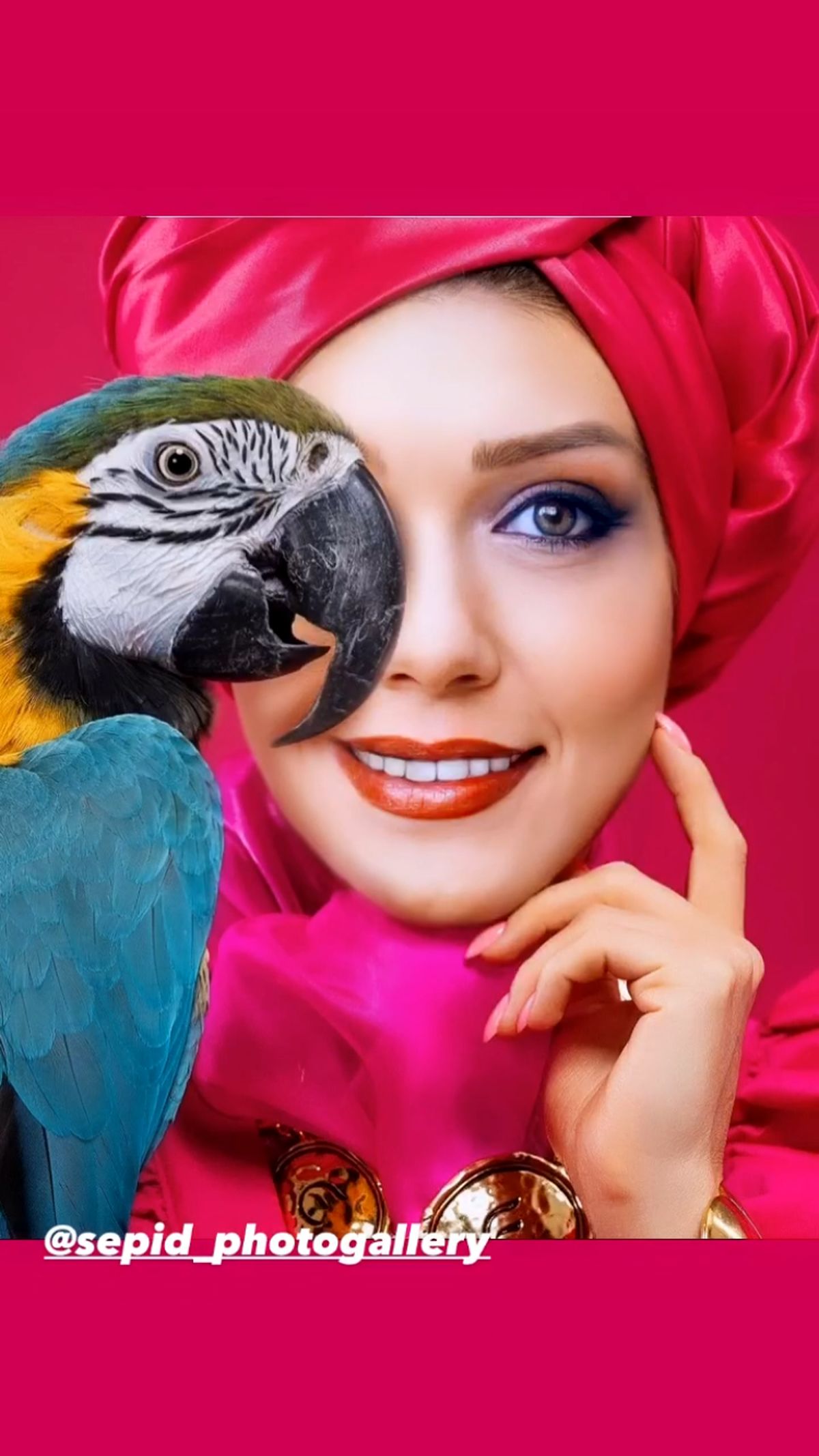 طوطی زیبا شهرزاد کمال زاده + عکس