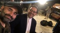 علی مشهدی در کنار محمدرضا حسینیان + عکس
