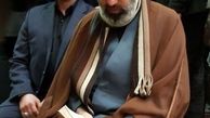 عکسی از حضور فرزند رهبر انقلاب در مجلس ختم فرزند احمد توکلی