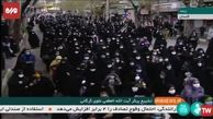 تشییع پیکر آیت‌الله علوی گرگانی در گرگان