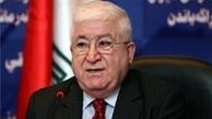 پیام تسلیت فواد معصوم به سردار سلیمانی