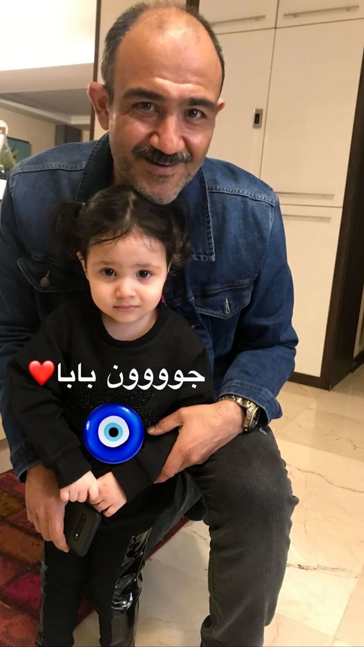 دختر مهران غفوریان چه بزرگ شده + عکس