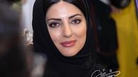 خانم بازیگر در آیین سپاس تهیه کنندگان + عکس 