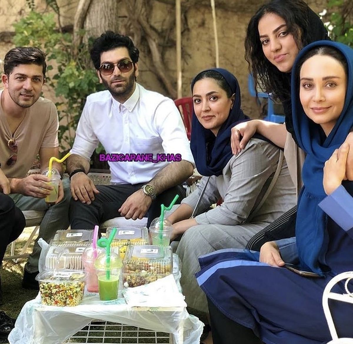 دورهمی بازیگران‌ دخترم نرگس + هکس