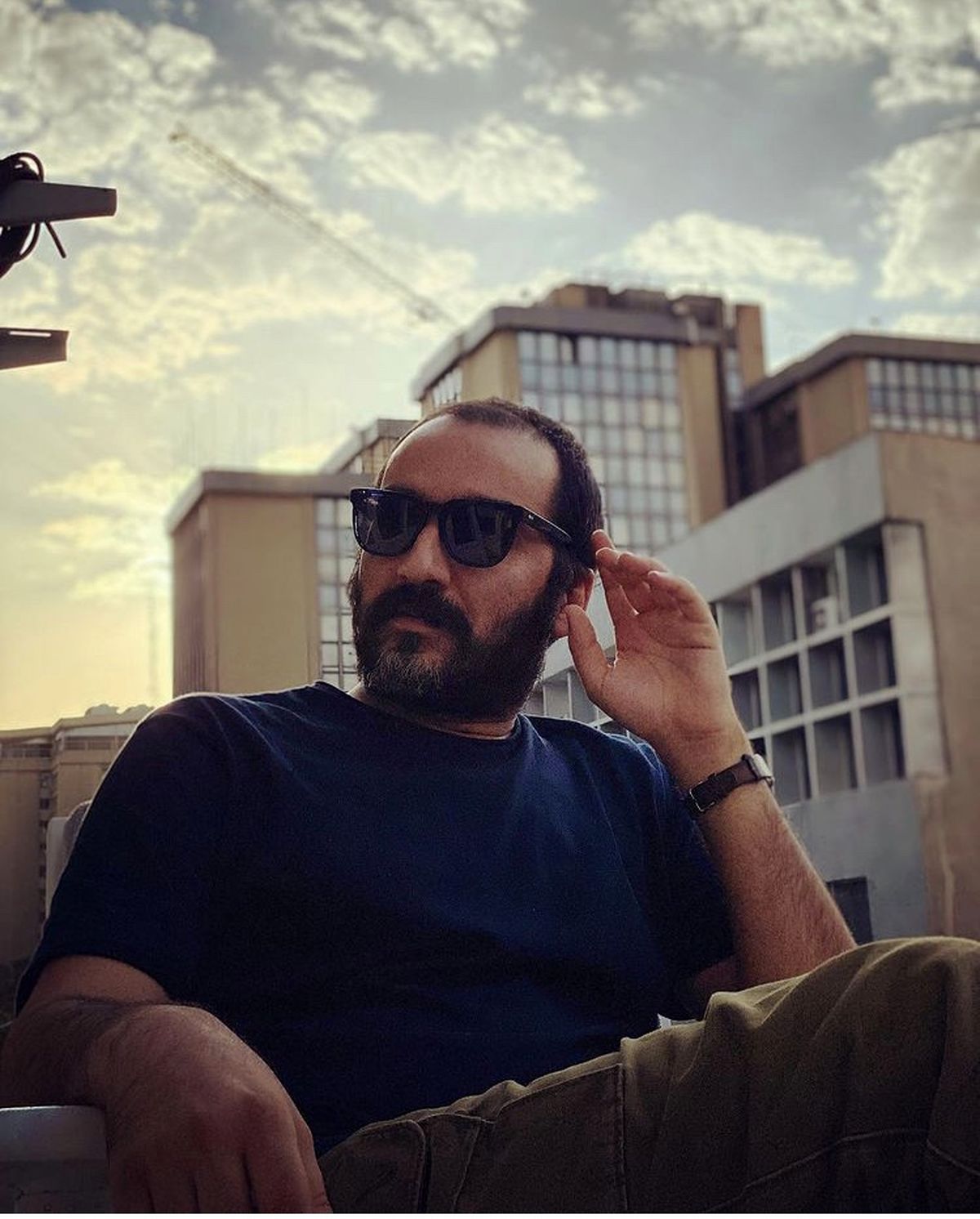 عکس جدید سجاد افشاریان در هوای تابستانی