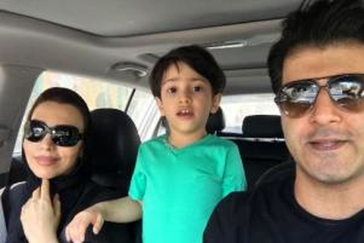 عکس های هومن حاجی عبداللهی و خانواده اش