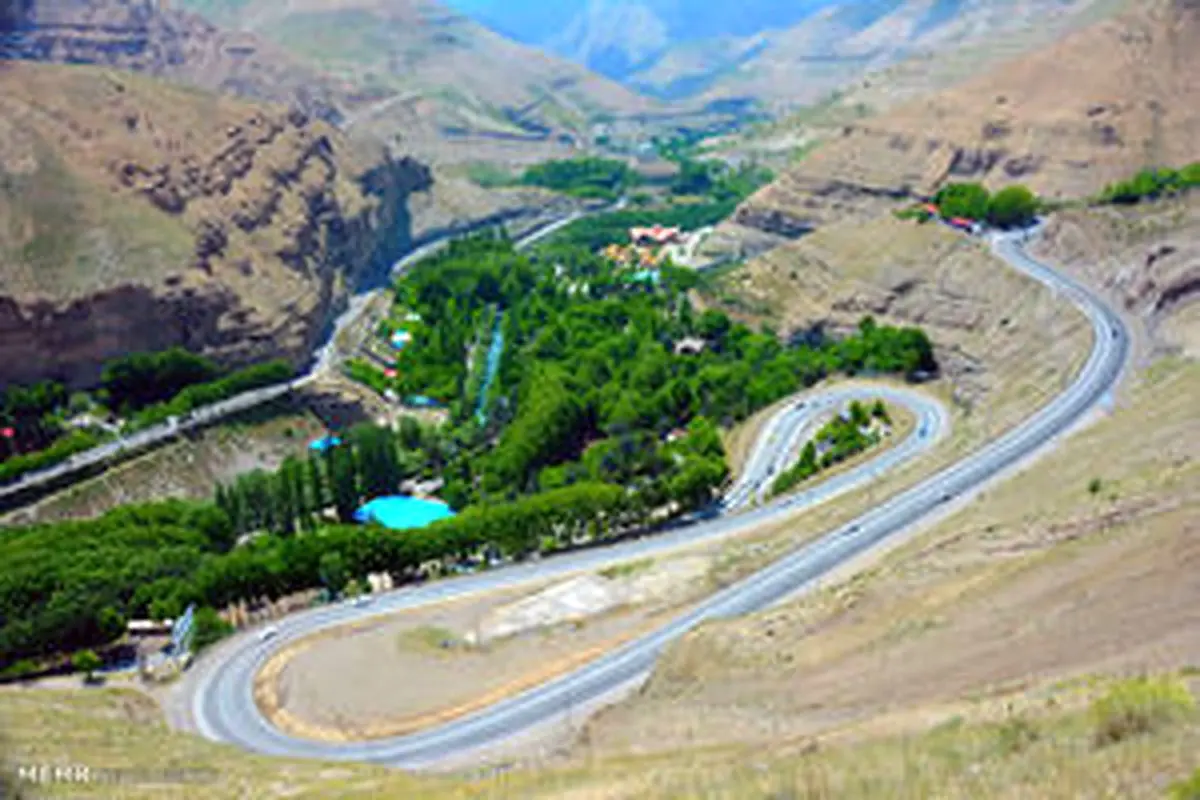 ترافیک پرحجم در جاده‌های شمالی