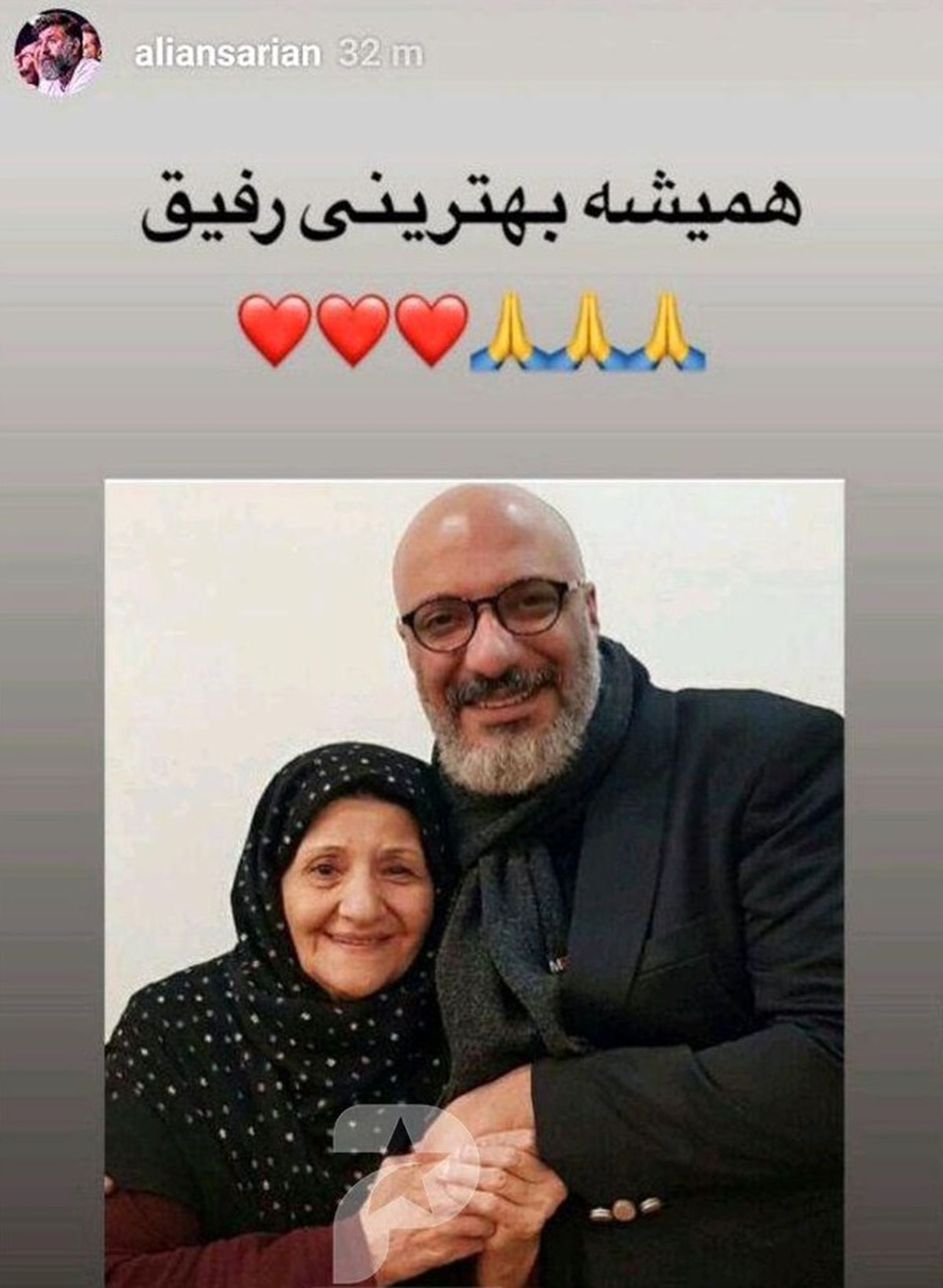حمایت آقای فوتبالیست بازیگر از امیرجعفری
