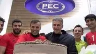 جشن تولد کی روش برای شاگرد برانکو/ عکس