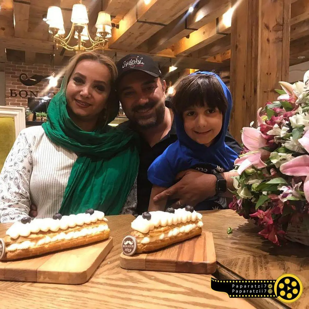 جشن سالگرد ازدواج برزو ارجمند +عکس