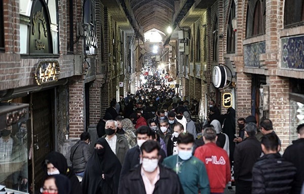 بازار تهران در روزهای هشدار کرونایی
