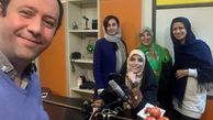 دلتنگی خانم‌مجری برای همکارانش + عکس