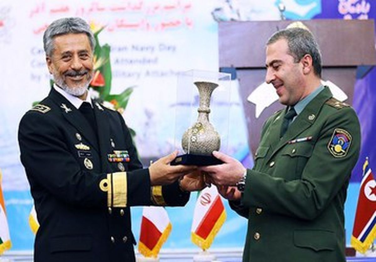 دیدار وابستگان نظامی خارجی با فرمانده نیروی دریایی ارتش/تصاویر