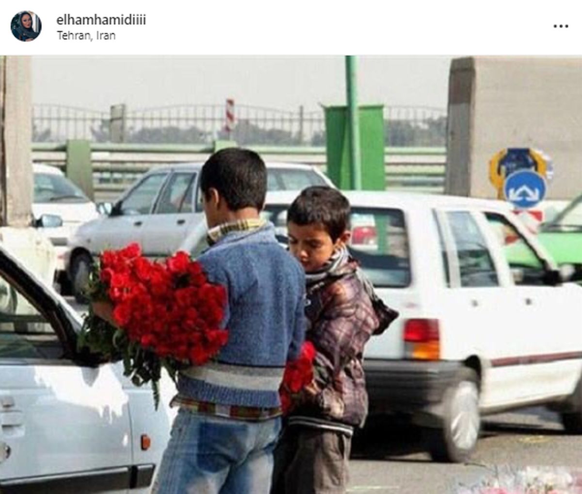 نگاه الهام حمیدی به بچه های کار