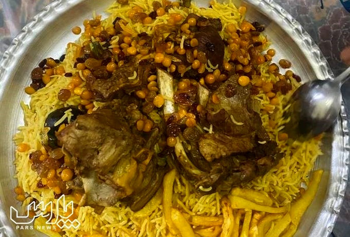 طرز تهیه پلو گوشت عربی خوشمزه به روش رستورانی
