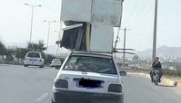 پراید برج بَر/ عکس 