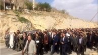 مراسم تشییع والده سردار سلامی برگزار شد